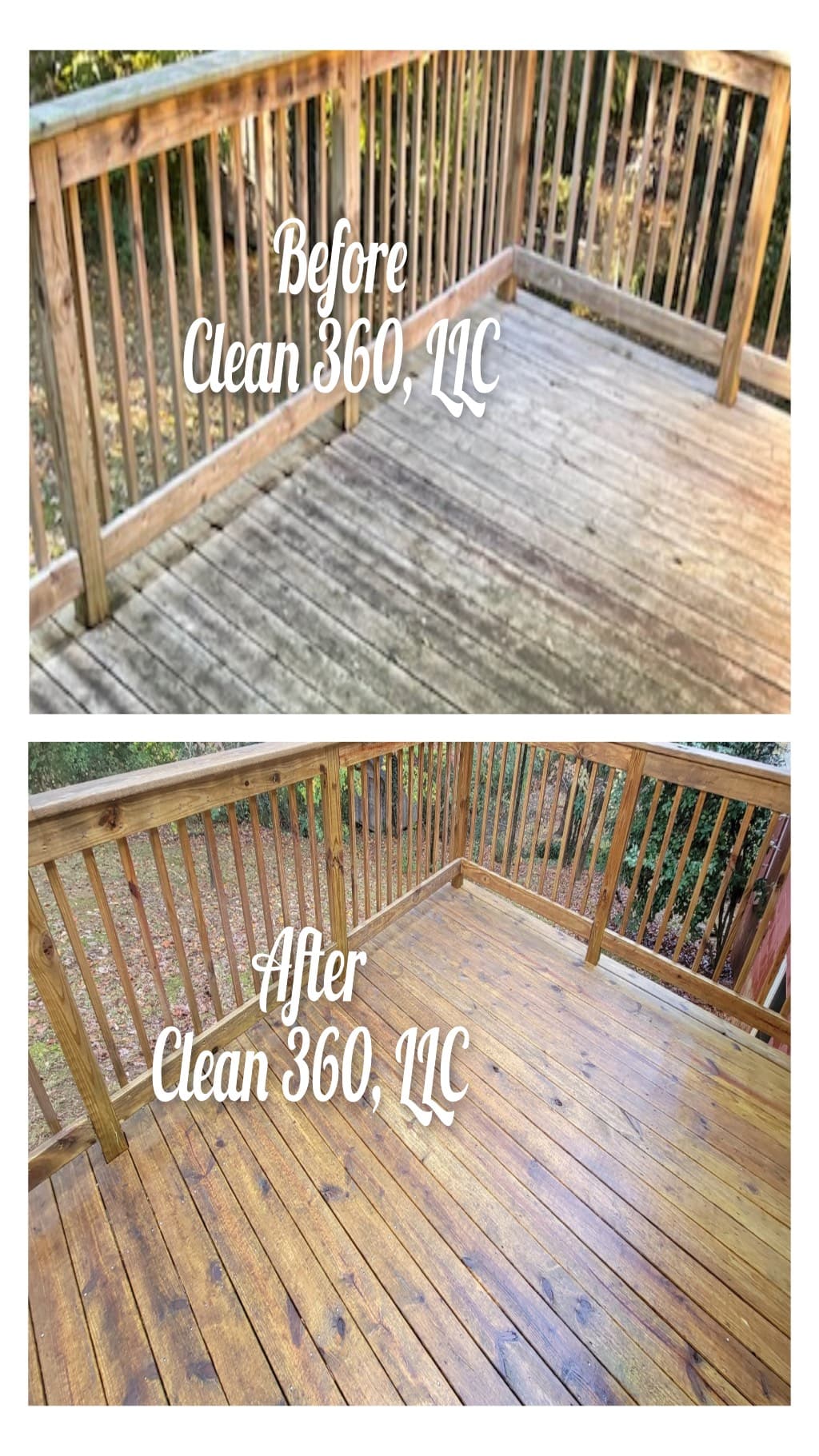 Cedar deck refresh