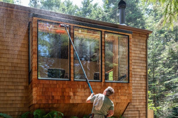 Clean Atlanta home exterior